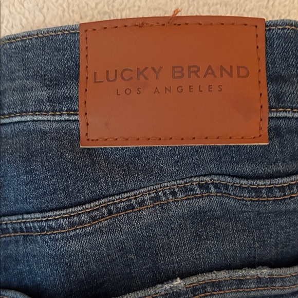 Lucky Brand Women's Dark Blue Skinny Jeans - Picture 4 of 7